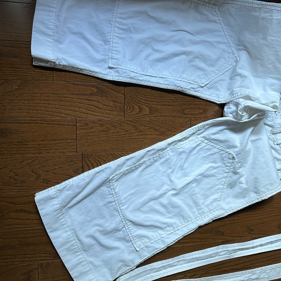 Allen B White Wide Leg Pants 28 - Picture 5 of 5